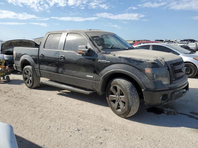 1FTFW1CT0DFB66414 - 2013 FORD F150 SUPERCREW CHARCOAL photo 4