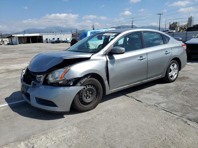 3N1AB7AP0DL775011 - 2013 NISSAN SENTRA S SILVER photo 1