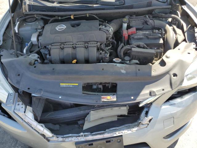 3N1AB7AP0DL775011 - 2013 NISSAN SENTRA S SILVER photo 11