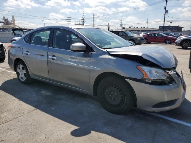 3N1AB7AP0DL775011 - 2013 NISSAN SENTRA S SILVER photo 4