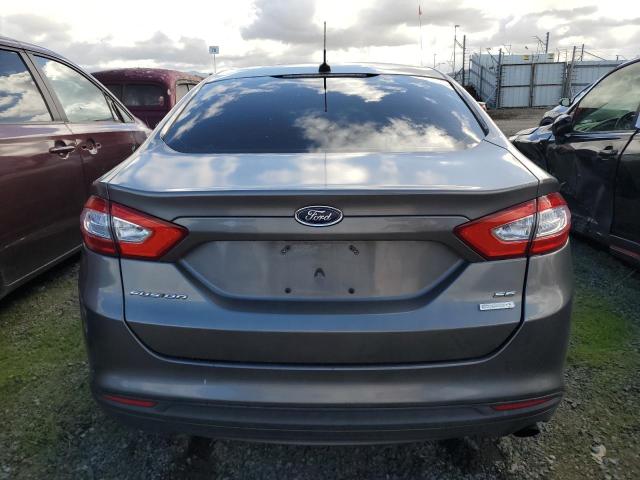 3FA6P0HD1ER227935 - 2014 FORD FUSION SE SILVER photo 6