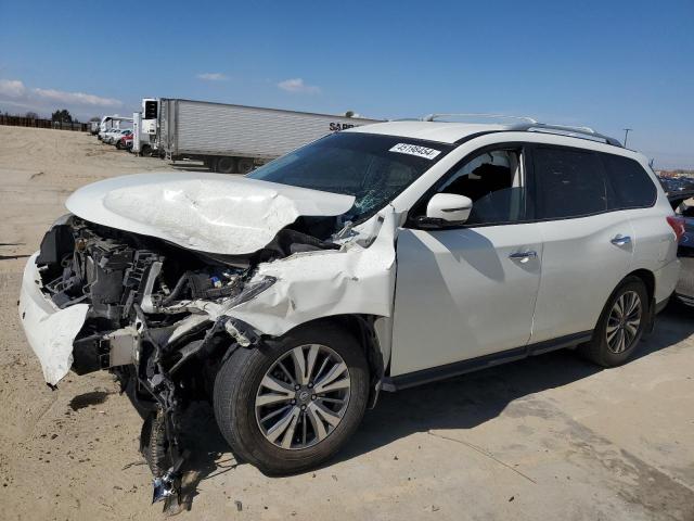 5N1DR2AN8LC627136 - 2020 NISSAN PATHFINDER S WHITE photo 1