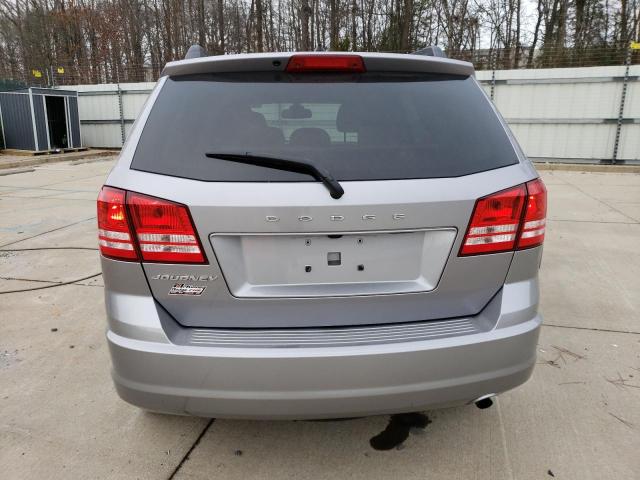 3C4PDCAB7JT529275 - 2018 DODGE JOURNEY SE SILVER photo 6