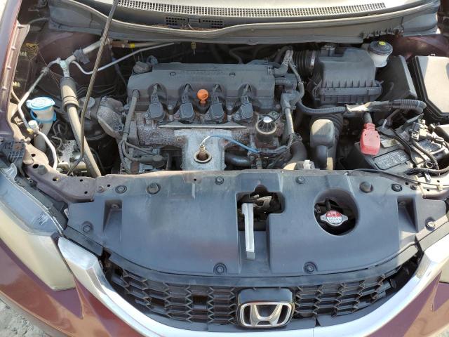 2HGFB2F92FH519854 - 2015 HONDA CIVIC EXL Qırmızı foto 11