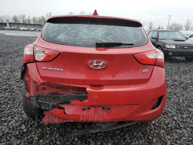 KMHD35LE9DU148705 - 2013 HYUNDAI ELANTRA GT RED photo 6