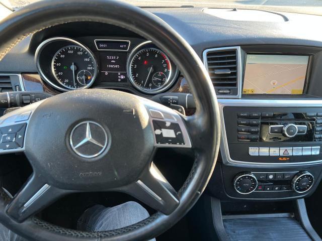4JGDA5HB5CA041803 - 2012 MERCEDES-BENZ ML 350 4MATIC BLACK photo 7