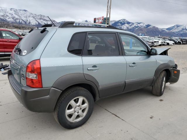 KM8JN72D15U042395 - 2005 HYUNDAI TUCSON GLS TURQUOISE photo 3