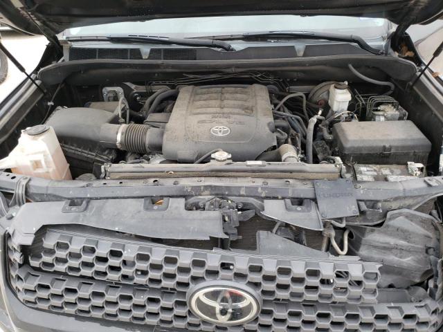 5TFRY5F18MX280082 - 2021 TOYOTA TUNDRA DOUBLE CAB SR/SR5 BLACK photo 11
