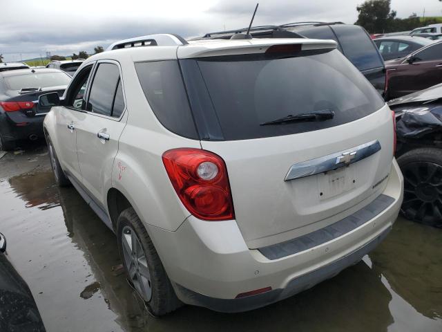 1GNALDEK9FZ131209 - 2015 CHEVROLET EQUINOX LTZ WHITE photo 2