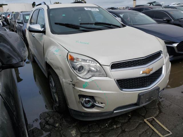 1GNALDEK9FZ131209 - 2015 CHEVROLET EQUINOX LTZ WHITE photo 4