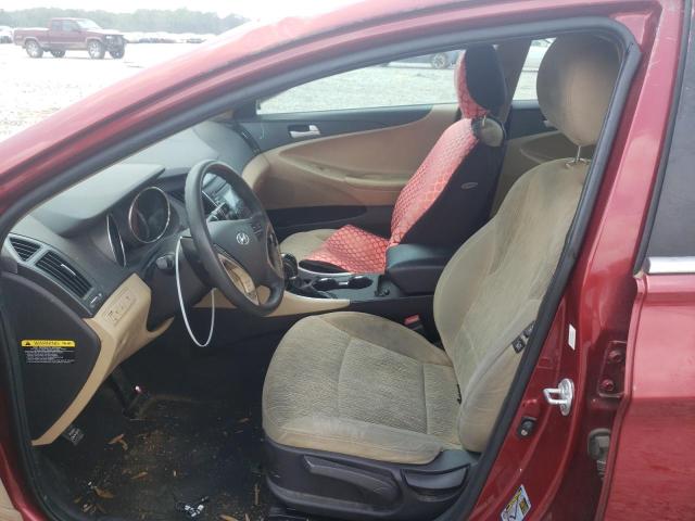 5NPEB4AC1BH265516 - 2011 HYUNDAI SONATA GLS RED photo 5