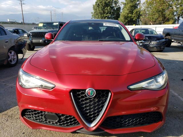 ZARFAECN6H7555281 - 2017 ALFA ROMEO GIULIA TI BURGUNDY photo 5