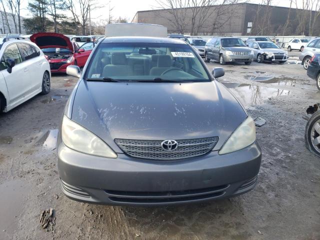 4T1BF32K13U545396 - 2003 TOYOTA CAMRY LE GRAY photo 5