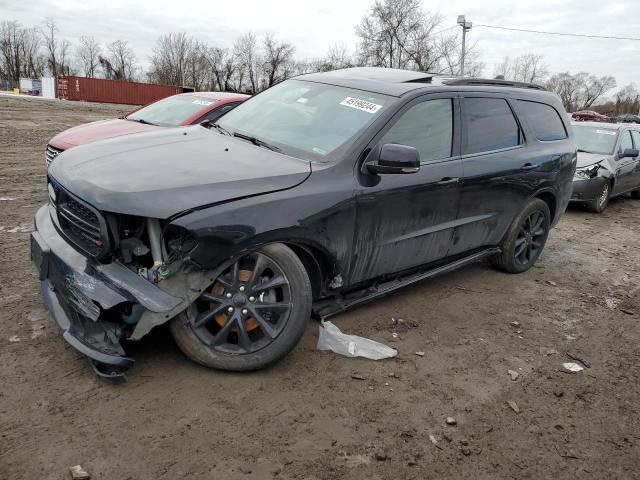 1C4RDJDG6HC725458 - 2017 DODGE DURANGO GT BLACK photo 1