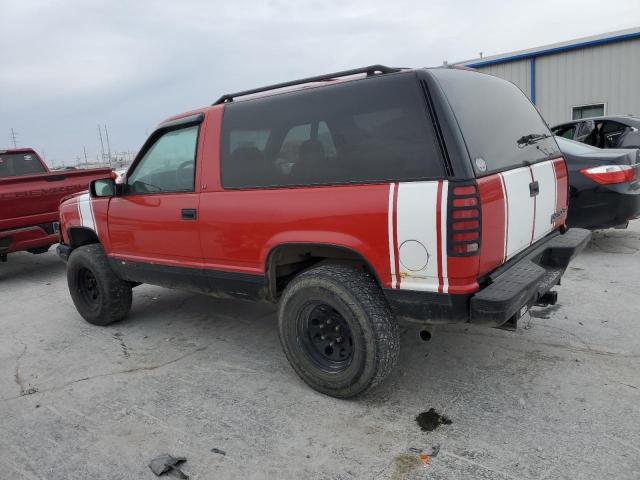 1GNEK18K7SJ309223 - 1995 CHEVROLET TAHOE K1500 RED photo 2