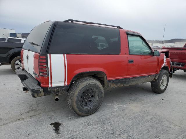 1GNEK18K7SJ309223 - 1995 CHEVROLET TAHOE K1500 RED photo 3