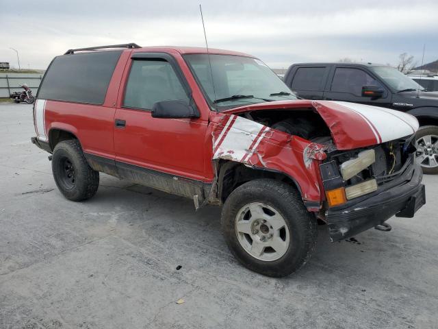 1GNEK18K7SJ309223 - 1995 CHEVROLET TAHOE K1500 RED photo 4