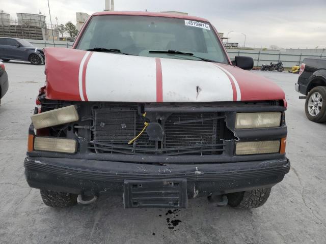 1GNEK18K7SJ309223 - 1995 CHEVROLET TAHOE K1500 RED photo 5