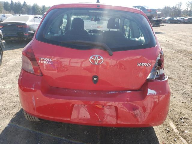 JTDJT923885197506 - 2008 TOYOTA YARIS RED photo 6