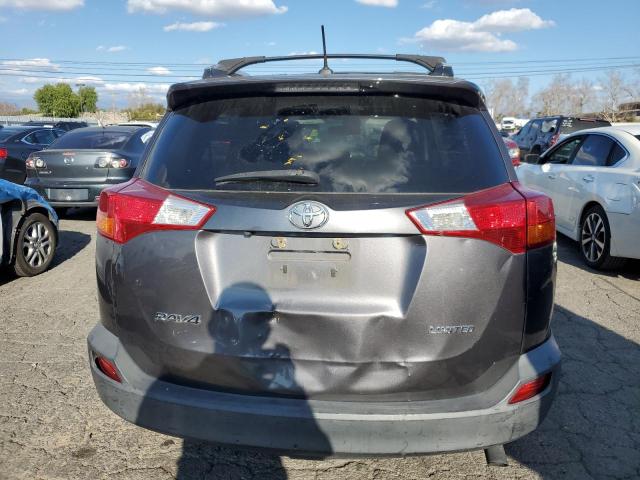 2T3YFREV3EW078480 - 2014 TOYOTA RAV4 LIMITED GRAY photo 6