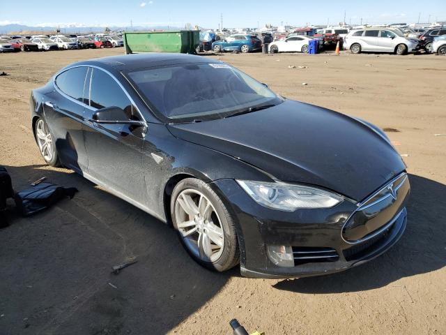 5YJSA1DN7DFP06164 - 2013 TESLA MODEL S BLACK photo 4