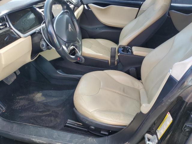 5YJSA1DN7DFP06164 - 2013 TESLA MODEL S შავი ფოტო 7