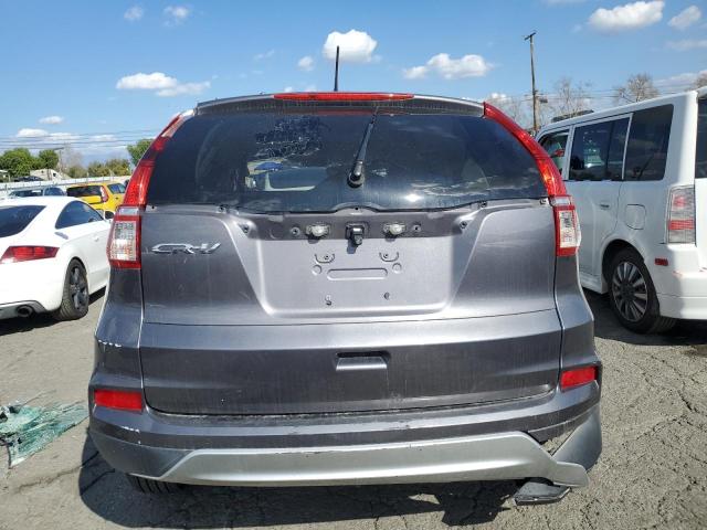 3CZRM3H51GG710389 - 2016 HONDA CR-V EX GRAY photo 6