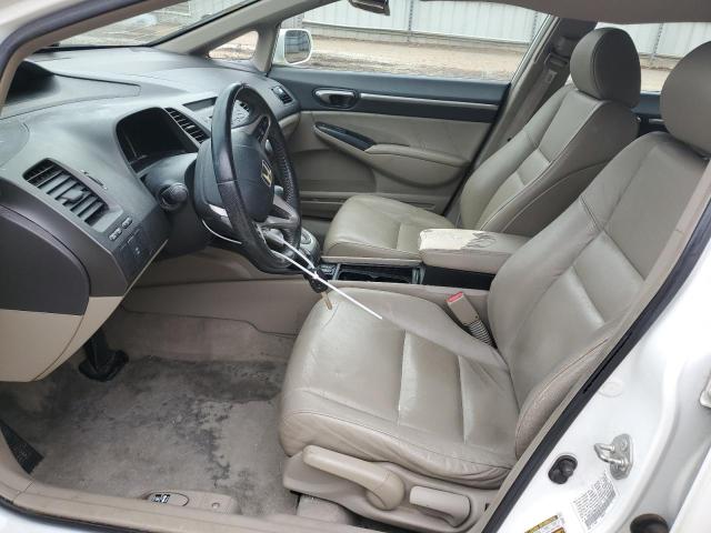 19XFA1F98AE039172 - 2010 HONDA CIVIC EXL თეთრი ფოტო 7