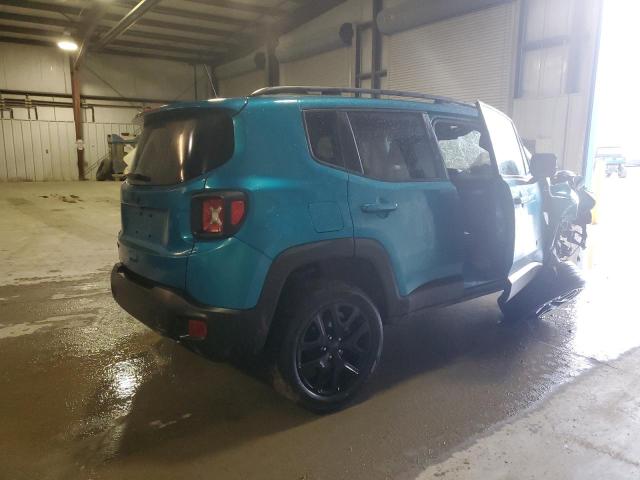 ZACNJDE1XNPN64992 - 2022 JEEP RENEGADE ALTITUDE TURQUOISE photo 3