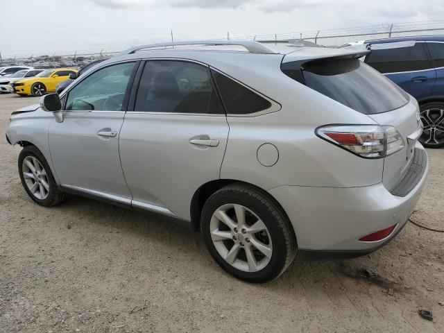 2T2ZK1BA4BC055830 - 2011 LEXUS RX 350 SILVER photo 2