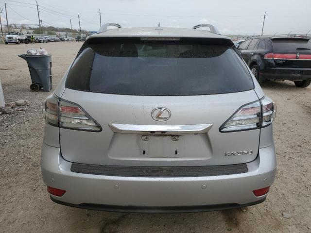 2T2ZK1BA4BC055830 - 2011 LEXUS RX 350 SILVER photo 6