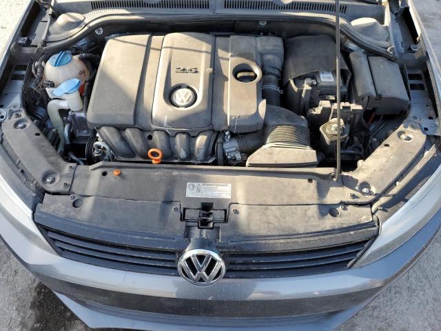 3VWDZ7AJ5BM036030 - 2011 VOLKSWAGEN JETTA SE CHARCOAL photo 11