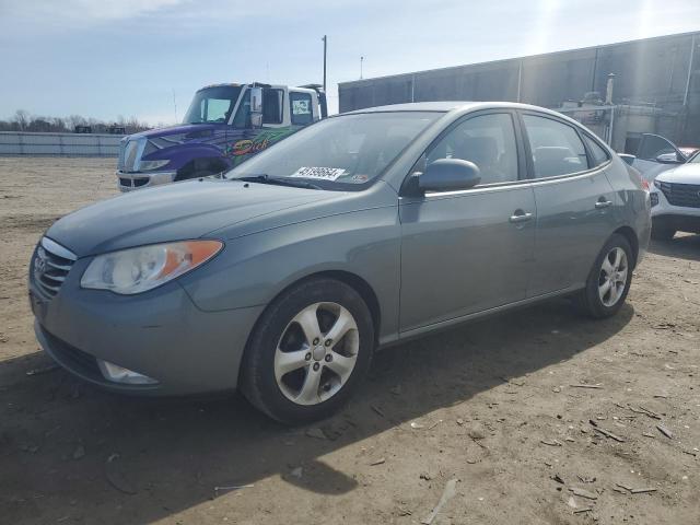 KMHDU4AD9AU975665 - 2010 HYUNDAI ELANTRA BLUE GRAY photo 1