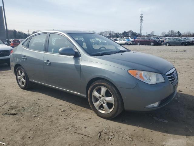 KMHDU4AD9AU975665 - 2010 HYUNDAI ELANTRA BLUE GRAY photo 4