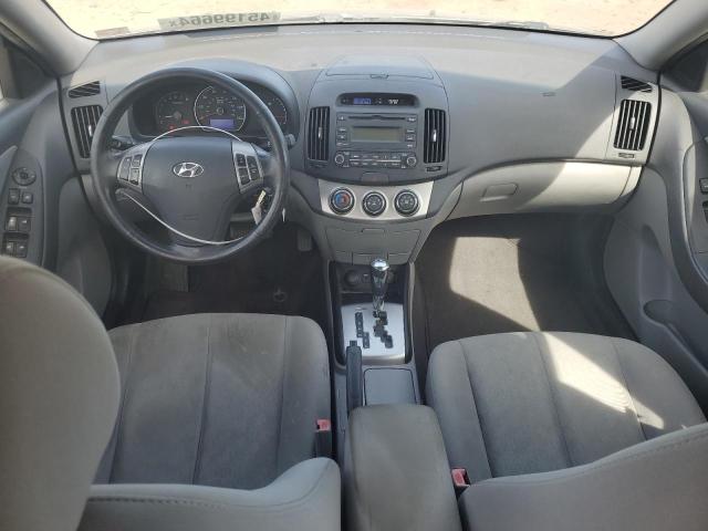 KMHDU4AD9AU975665 - 2010 HYUNDAI ELANTRA BLUE GRAY photo 8