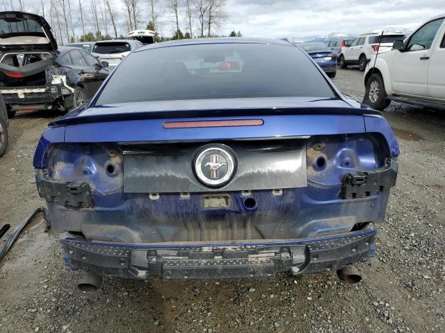 1ZVBP8AM0D5250039 - 2013 FORD MUSTANG BLUE photo 6