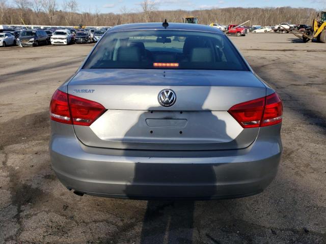 1VWAP7A35EC011077 - 2014 VOLKSWAGEN PASSAT S SILVER photo 6