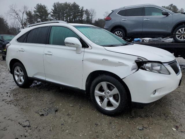 2T2BK1BA0BC091452 - 2011 LEXUS RX 350 WHITE photo 4