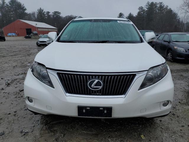 2T2BK1BA0BC091452 - 2011 LEXUS RX 350 WHITE photo 5