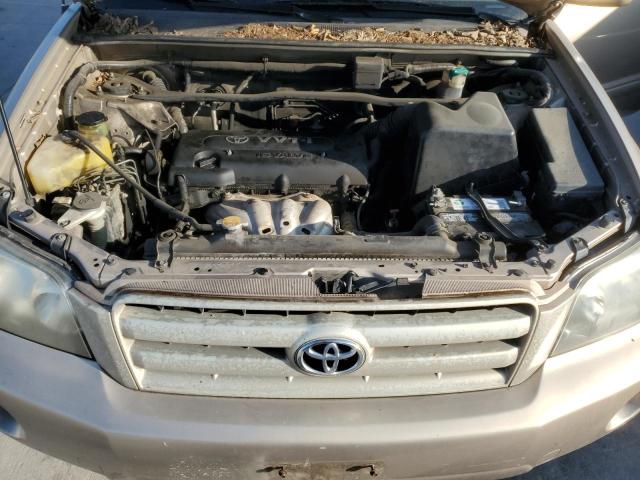 JTEGD21A440092429 - 2004 TOYOTA HIGHLANDER GOLD photo 12