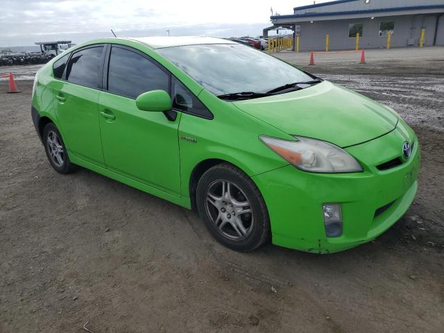 JTDKN3DU1A0002236 - 2010 TOYOTA PRIUS GREEN photo 4