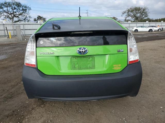 JTDKN3DU1A0002236 - 2010 TOYOTA PRIUS GREEN photo 6