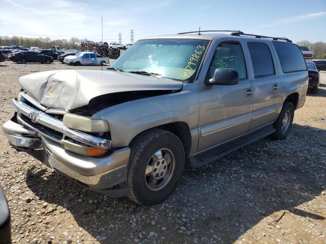 1GNEC16Z12J228408 - 2002 CHEVROLET SUBURBAN C1500 TAN photo 1