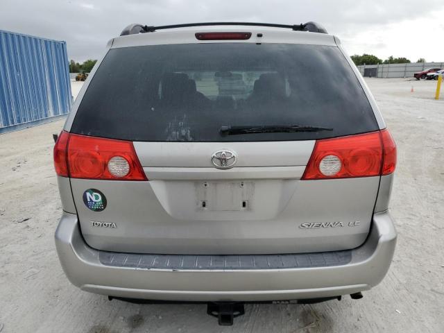 5TDZK23C08S210836 - 2008 TOYOTA SIENNA CE TAN photo 6