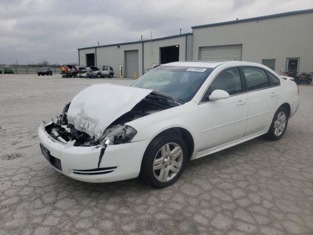 2G1WG5E34D1200114 - 2013 CHEVROLET IMPALA LT WHITE photo 1