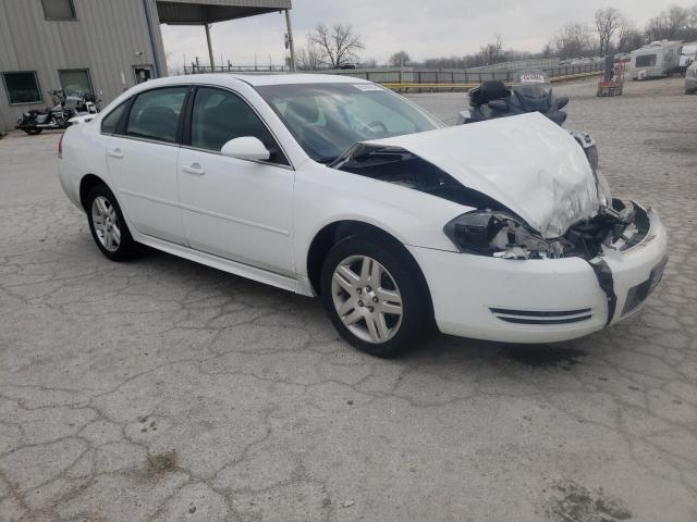 2G1WG5E34D1200114 - 2013 CHEVROLET IMPALA LT WHITE photo 4