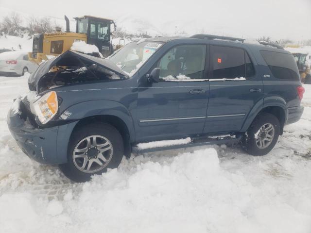 5TDBT44A35S252064 - 2005 TOYOTA SEQUOIA SR5 GRAY photo 1