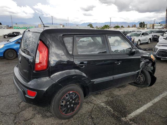 KNDJT2A59C7353124 - 2012 KIA SOUL BLACK photo 3