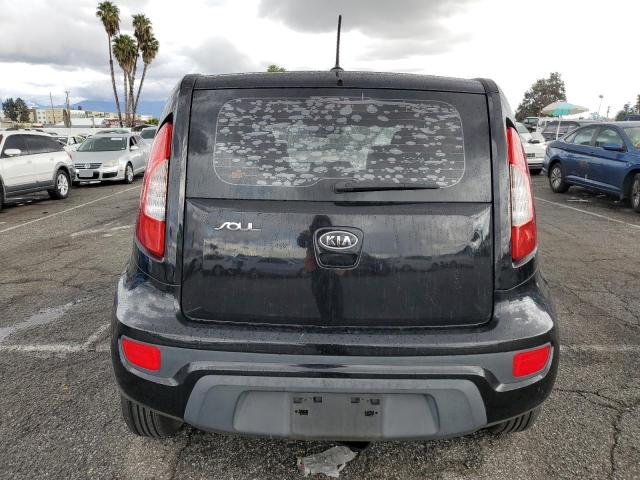 KNDJT2A59C7353124 - 2012 KIA SOUL BLACK photo 6