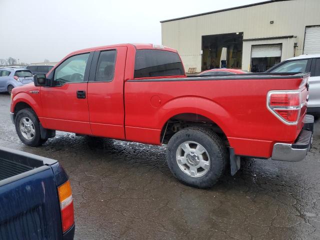 1FTFX1CV3AFC54223 - 2010 FORD F150 SUPER CAB RED photo 2